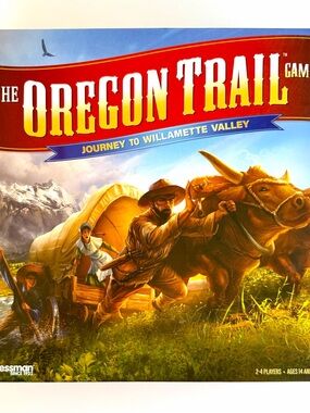 Pressman Oregon Trail Journey to Willamette Valley Game Complete Never Played